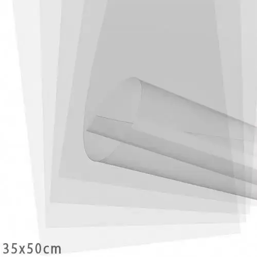 ACETATO EN LAMINA SIMIL-CRISTAL LIGGO     35x50 C/U         