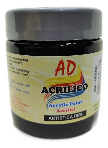 [3762] ACRILICO DECORATIVO AD   200cc.8 COL.CLASICOS               