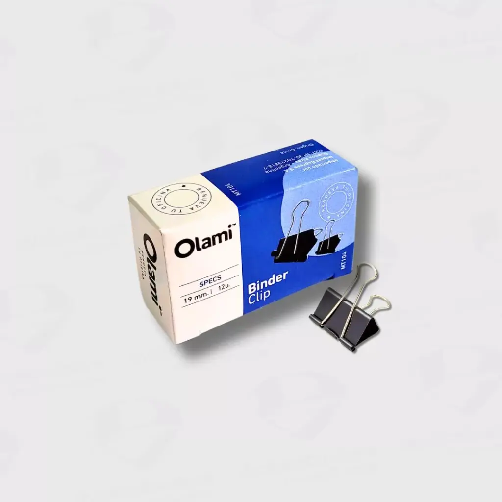 APRIETAPAPEL OLAMI BINDER  MT104 19mm.                      
