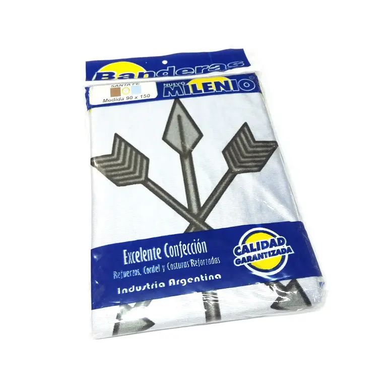 [442] BANDERA SANTA FE  POLIESTER        90x150                   