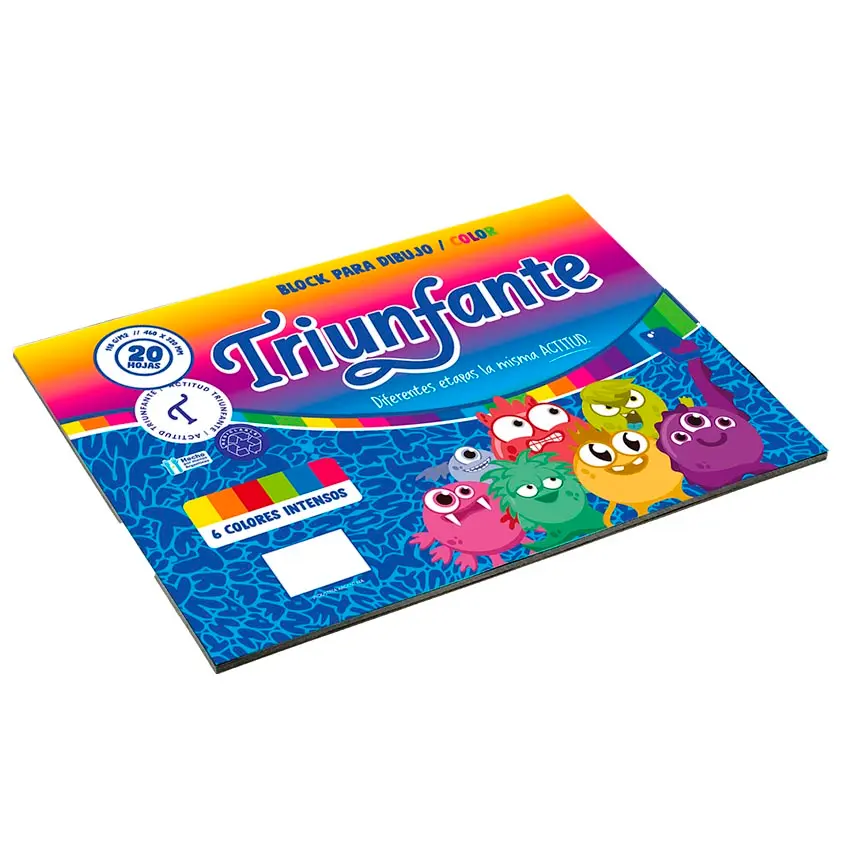 BLOCK DE DIBUJO N.5 COLOR TRIUNFANTE   20h.OFERTA           