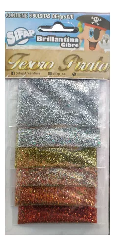 BRILLANTINA SIFAP 6 COL.METAL  80g.POTE                     