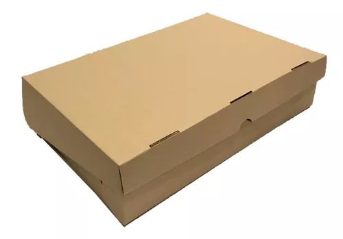 [817] CAJA ARCHIVO CARTON MARRON OFICIO 36x25x 9                  