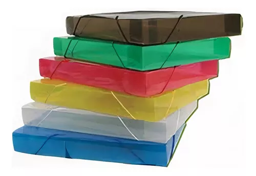 CAJA C/ELAST.POLIPROP.OFICIO   4cm.                         