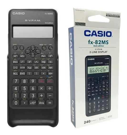 [7219] CALCULADORA CIENTIFICA CASIO   FX- 82MS 2º EDICION OFERTA   