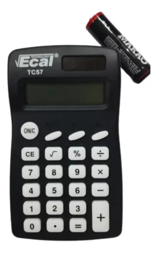 [6857] CALCULADORA TC57  8 DIGITOS BOLSILLO                        
