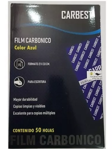 [3188] CARBONICO AZUL  CARBEST   FILM    50u.                      