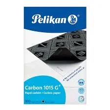 [3244] CARBONICO NEGRO PELIKAN   PAPEL  100u.                      
