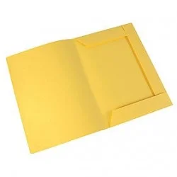 CARPETA CARTULINA OFICIO 2/3 SOLAPAS 55g.                   