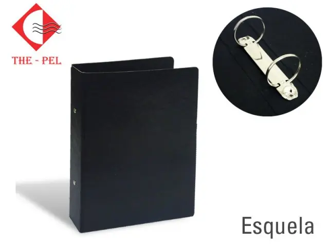 CARPETA DE FIBRA THE PEL ESQUELA   2A.                      