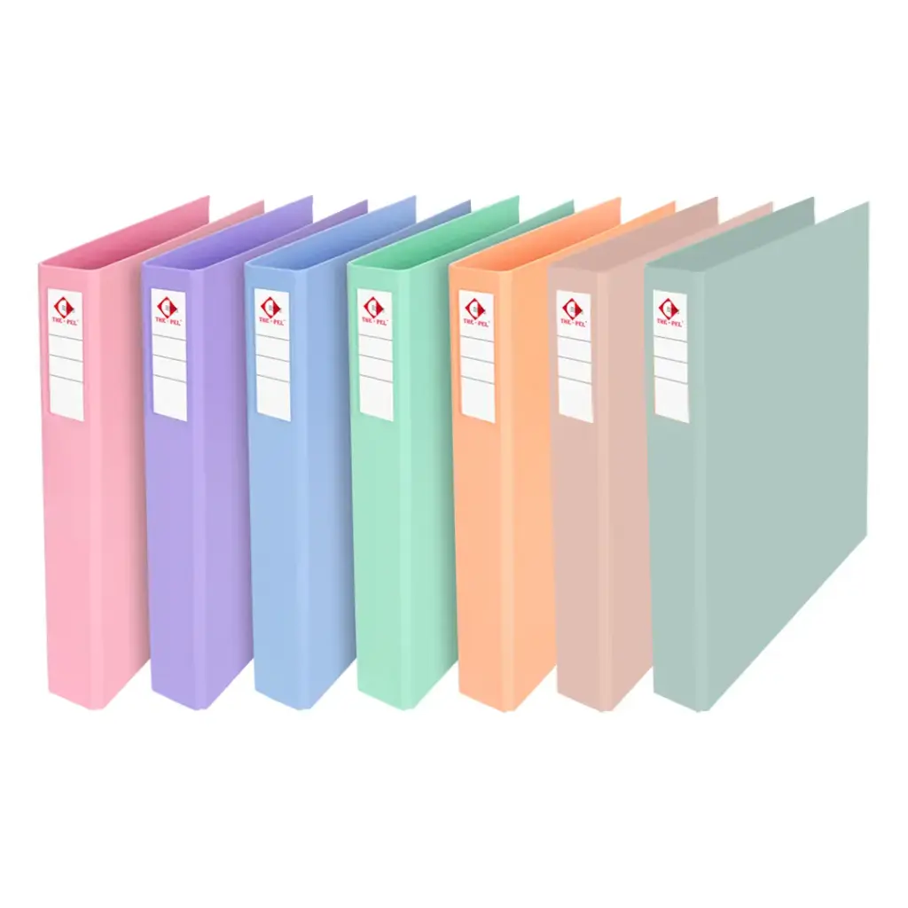 [2715] CARPETA ESCOLAR 3A.FORRADA PVC THE PEL COLOR                
