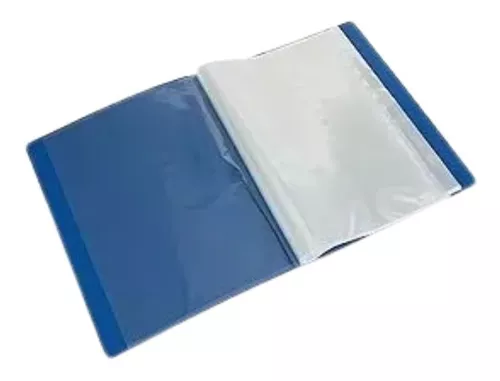 [940] CARPETA PLASTICA C/FOLIOS  A4      20F.                     