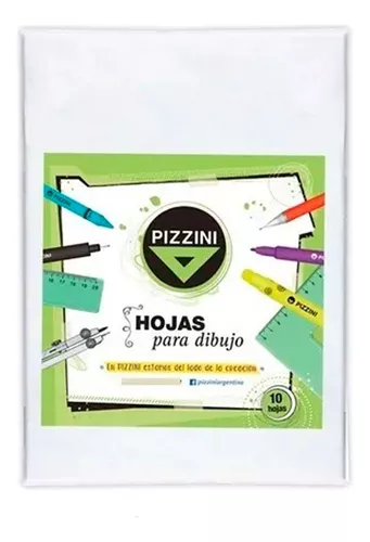 [81423] CARTULINA DIBUJO PIZZINI 150g.35x50  10h.                   