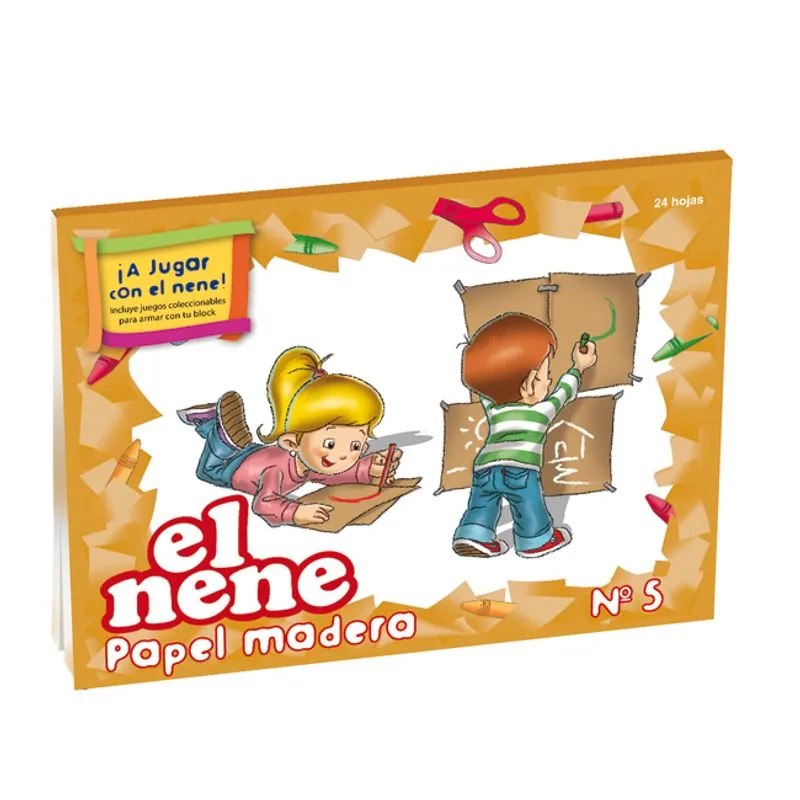 [3116] CARTULINA EN BLOCK KRAFT N.5 EL NENE/EL CAMINO              