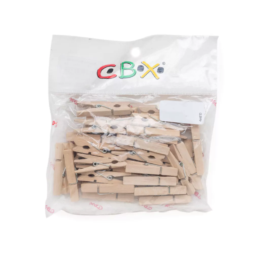FANTASIA CBX BROCHE MADERA 30mms.   BL.50u.                 