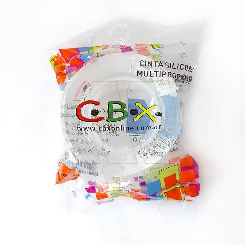 FANTASIA CBX CINTA SILICONA ADHESIVA 30mm.x 1mt.            