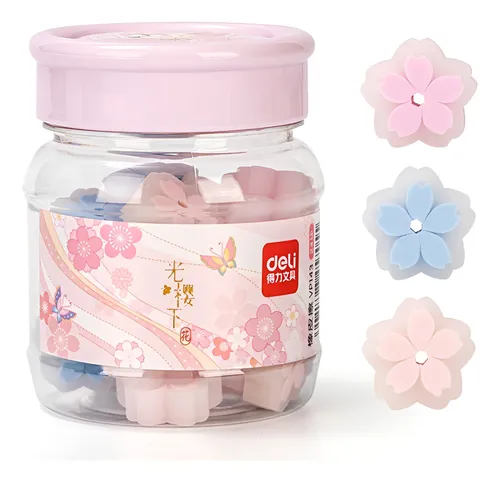 FANTASIA GOMA DE BORRAR DELI FLORCITAS PT.24u.              