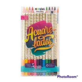 [5661] FANTASIA MOOVING LAP.DE COLOR          12L.ACUARELABLE      