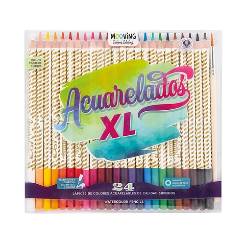 [5663] FANTASIA MOOVING LAP.DE COLOR          24L.ACUARELABLE      