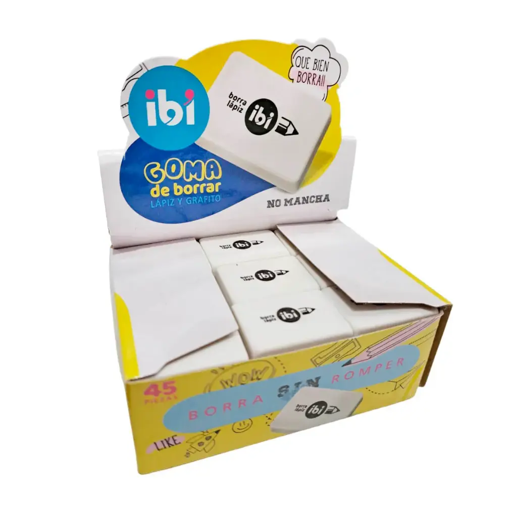 [1824] GOMA DE BORRAR IBI   LAPIZ              45u.OFERTA          
