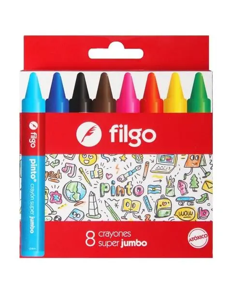 [6549] LAP.DE CERA CRAYON FILGO SUPER         8c.                  
