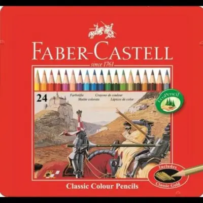 LAP.DE COLOR FABER LATA         24 LARGOS                   