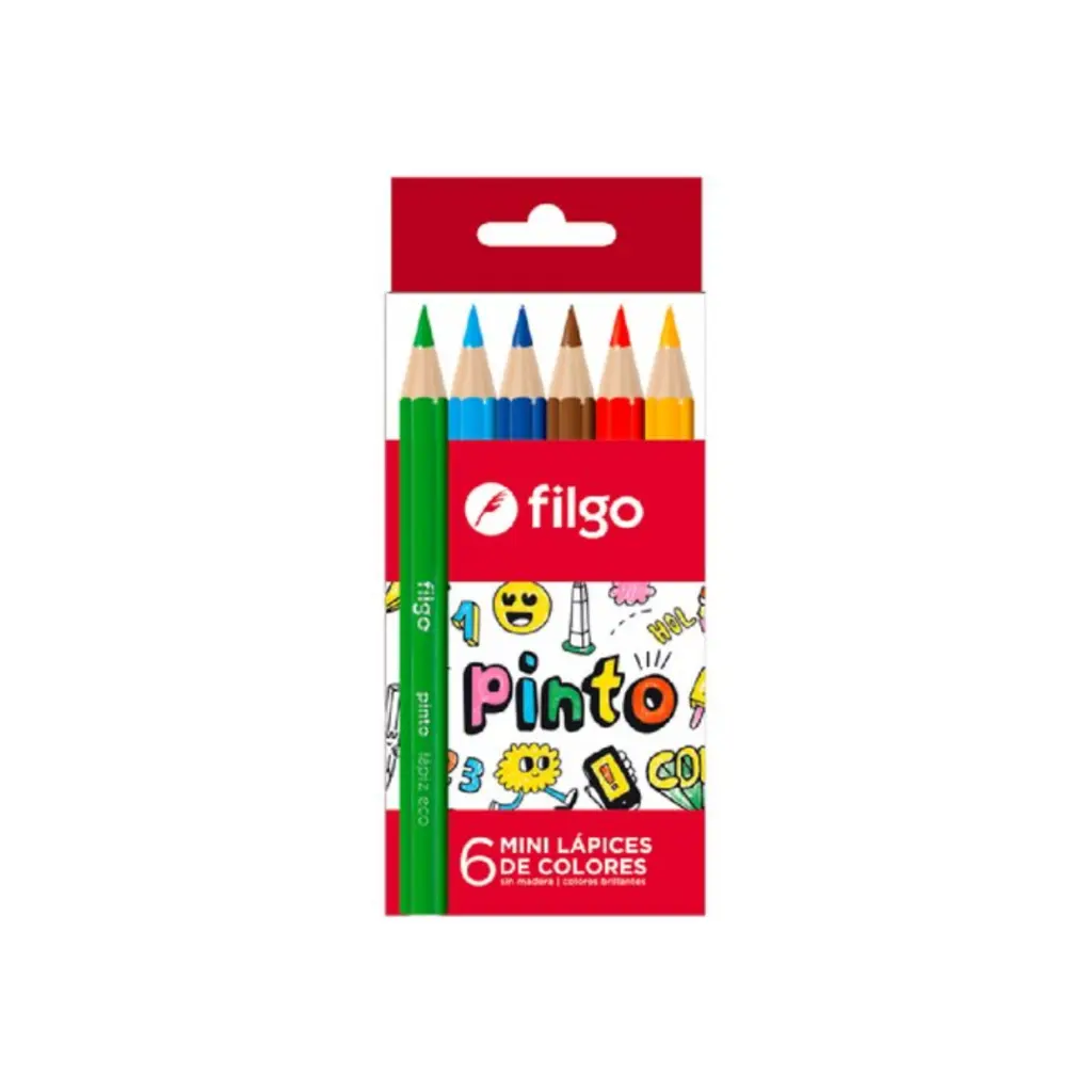 [4956] LAP.DE COLOR FILGO ECO           6 CORTOS                   