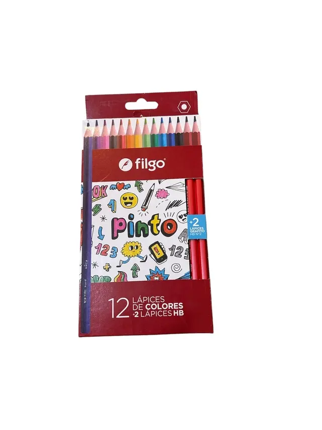 LAP.DE COLOR FILGO ECO          12 L.+2HB OFERTA            