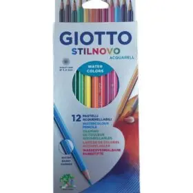 LAP.DE COLOR GIOTTO CARTON      12 ACUARELABLE              