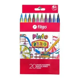 LAP.DE FIBRA AL AGUA FILGO CARTON     20 LARGOS             