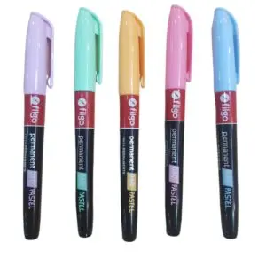 [2283] LAP.DE FIBRA PERMANENTE  FILGO 040 FINO PASTEL C/U          