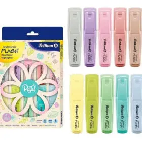LAP.RESALTADOR PELIKAN FLASH PASTEL BL.10u.OFERTA           