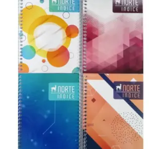 [2586] LIBRETA NORTE ESPIRAL  C/INDICE 4060                        