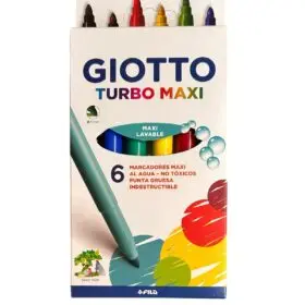 MARCADOR AL AGUA GIOTTO MAXI  6u.        OFERTA             