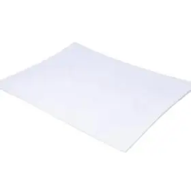 [3110] PAPEL AFICHE BLANCO   PLIEGO 70x1m.aprox.                   