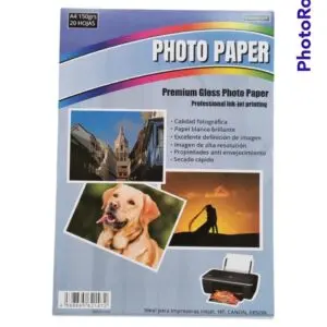 [6214] PAPEL GLOSSY PHOTO PAPER A4  150g. 20hjs.                   