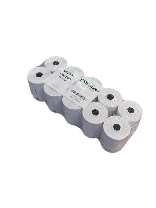 [3873] PAPEL ROLLO TERMICO 57x30 MEDORO          10u.              