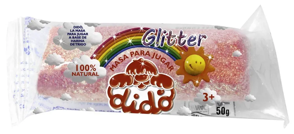 PLASTIMASA DIDO PANCITO GLITTER 50 GRS.