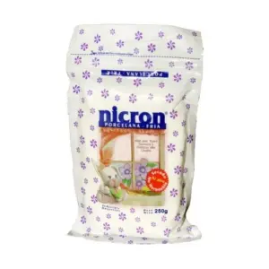 PORCELANA EN FRIO NICRON CLASICA 250g.                      