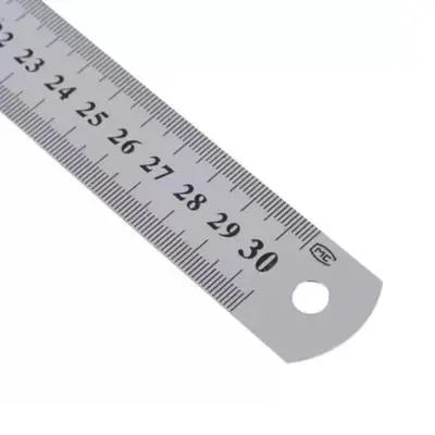 REGLA ACERO    IBI CRAFT        30cm.                       