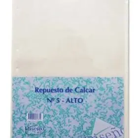 [4654] REPUESTO N.5 DISEÑO CALCAR        8h.                       