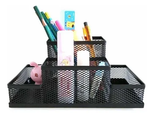 [5884] SET ESCRITORIO METAL ENREJADO 4 CAV.A.511884 KENDRA         
