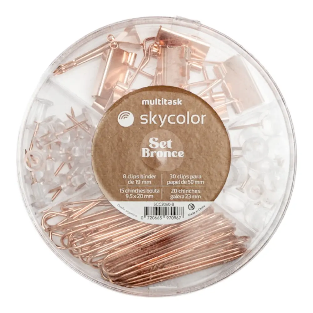 [9646] SET SKYCOLOR CIRCULAR 4-1 BRONCE SCC2060-B                  