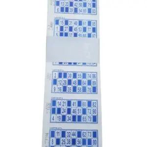 [5987] TALONARIO BINGO x SERIE (AZ-VE-RO-NA) EMBOLSADO             