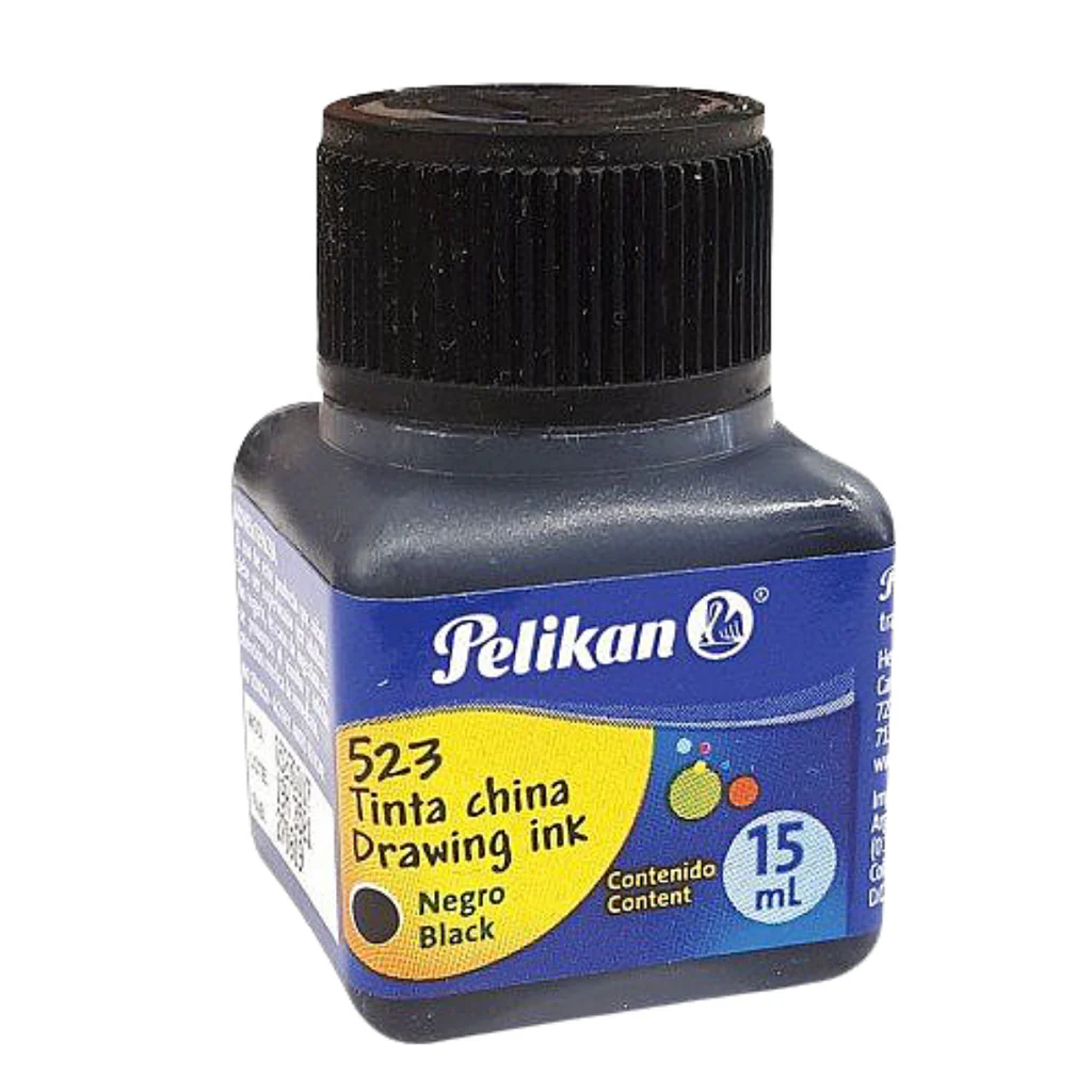 TINTA P/DIBUJO  PELIKAN       15cc.(7col)                   