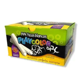 [5609] TIZA BLANCA PLAYCOLOR        144u.                          